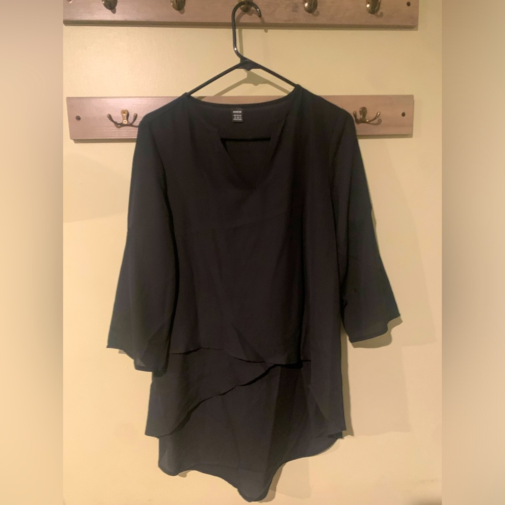 SHEIN Black dress shirt
